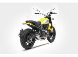 Scrambler Tłumik Basso INOX