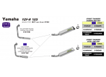 Układ Wydechowy ARROW Yamaha YZF 125 R 14/15 STREET THUNDER FONDELLO CARBY 51503AKN