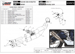 Układ wydechowy MIVV GSXR 600/750 11/13 Double-gun Titanium