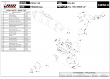 Układ wydechowy MIVV SX F 250/350 11/12 Stronger Inox Kompletny