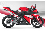 YZF 125 R 08/13 Titanium / Carbon Full Line S-Y125R1-ZT