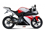 Układ wydechowy MIVV YZF 125 R 08/13 GP Steel Black kompletny