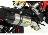 Układ Wydechowy ARROW Ducati Hypermotard Hyperstrada 820 2013 Race-Tech Tytanowy 71806PK