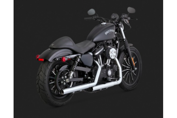 Sportster 08/14 STRAIGHTSHOTS HS SLIP-ONS ID: 16863