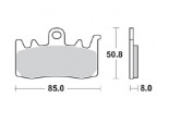 Klocki hamulcowe BRAKING na przód CM55 BMW R1200 GS 13/14