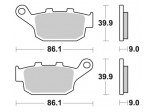 Klocki hamulcowe BRAKING na tył CM56 HONDA NC 750 S / X / D 14/16