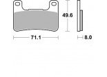 Klocki hamulcowe BRAKING przednie P1R KAWASAKI Z 1000 10/15