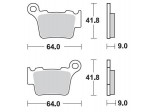 Klocki hamulcowe BRAKING na tył SM1 KTM SMR 450 13