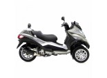 Układ wydechowy LeoVince Piaggio MP3 RST 400 07/12 NERO Stal REF: 14005