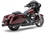 Street Glide - FLHX 11/15 Race-Pro 4" Slip-Ons (B&Black) Ref: 6218BB