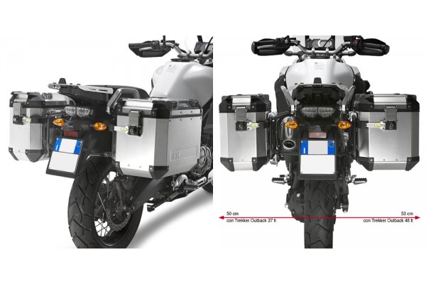 Stelaż kufrów bocznych Trekker Outback PL2119CAM do Yamaha XT 1200ZE Super Tenere 2014