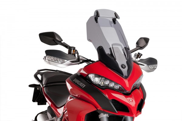 Owiewka PUIG z deflektorem do Ducati Multistrada 1200 / S (lekko przyciemniana)