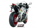 Układ wydechowy SC-PROJECT GP70-R TYTAN SLIP-ON APRILIA RSV4 / RF / RR 2017