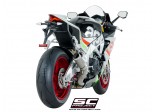 Układ wydechowy SC-PROJECT CR-T TYTAN SLIP-ON APRILIA RSV4 / RF / RR 2017