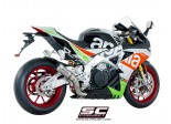 Układ wydechowy SC-PROJECT CR-T TYTAN SLIP-ON APRILIA RSV4 / RF / RR 2017