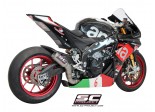 Układ wydechowy SC-PROJECT CR-T MESH TYTAN SLIP-ON APRILIA RSV4 / RF / RR 2015 - 2016