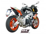 Układ wydechowy SC-PROJECT SC1-R TYTAN SLIP-ON APRILIA TUONO V4 1100 / FACTORY / RR 2017 - 2020