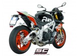 Układ wydechowy SC-PROJECT S1 TYTAN SLIP-ON APRILIA TUONO V4 1100 / FACTORY / RR 2017 - 2020