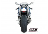 Układ wydechowy SC-PROJECT CR-T TYTAN SLIP-ON BMW S 1000 RR 2015 - 2016