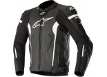 Kurtka skórzana MISSILE LEATHER JACKET TECH AIR COMPATIBLE black/white/red 