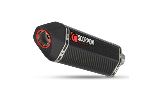 Układ Wydechowy Slip-on Scorpion V-Strom 1000 2014+ SERKET PARALLEL CARBON RSI115CEO