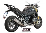 Układ wydechowy SC-PROJECT OVAL TYTAN SLIP-ON BMW R 1200 R / RS 2015 - 2016