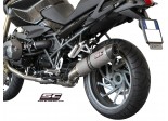 Układ wydechowy SC-PROJECT OVAL TYTAN BMW R 1200 R 2008 - 2010