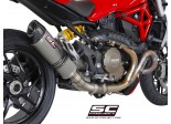 Układ wydechowy SC-PROJECT OVAL TYTAN SLIP-ON DUCATI MONSTER 1200 / S 2014 - 2016