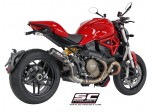 Układ wydechowy SC-PROJECT CR-T KARBON SLIP-ON DUCATI MONSTER 1200 / S 2014 - 2016