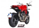 Układ wydechowy SC-PROJECT OVAL TYTAN SLIP-ON DUCATI MONSTER 1200 / S 2014 - 2016