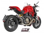 Układ wydechowy SC-PROJECT CR-T KARBON SLIP-ON DUCATI MONSTER 1200 / S 2014 - 2016