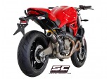 Układ wydechowy SC-PROJECT CR-T KARBON SLIP-ON DUCATI MONSTER 821 2014 - 2017