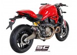 Układ wydechowy SC-PROJECT CR-T KARBON SLIP-ON DUCATI MONSTER 821 2014 - 2017