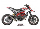 Układ wydechowy SC-PROJECT CR-T KARBON SLIP-ON DUCATI HYPERMOTARD 821 2013 - 2016