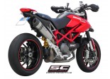 Układ wydechowy SC-PROJECT OVAL TYTAN SLIP-ON DUCATI HYPERMOTARD 1100 / EVO / SP 2010 - 2012