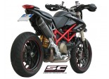 Układ wydechowy SC-PROJECT OVAL TYTAN SLIP-ON DUCATI HYPERMOTARD 1100 2007 - 2009