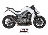 Układ wydechowy SC-PROJECT GP-TECH KARBON 2 SLIP-ON KAWASAKI Z 1000 2014 - 2016