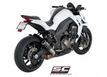 Układ wydechowy SC-PROJECT CR-T KARBON 2 SLIP-ON KAWASAKI Z 1000 2014 - 2016