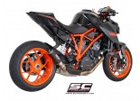 Układ wydechowy SC-PROJECT CR-T KARBON SLIP-ON KTM 1290 SUPER DUKE R 2014 - 2016