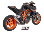 Układ wydechowy SC-PROJECT CONIC TYTAN SLIP-ON KTM 1290 SUPER DUKE R 2014 - 2016