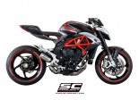 Układ wydechowy SC-PROJECT CR-T TYTAN SLIP-ON MV AGUSTA BRUTALE 675 / 800 / RR 2016 - 2021