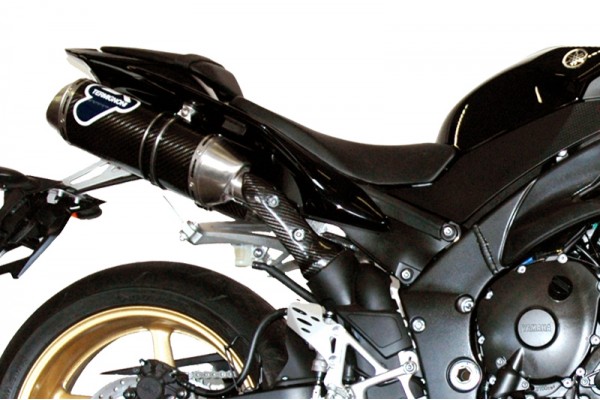 R1 2 SILENCERS 09/11 STR CARBON REF:Y090080CO 