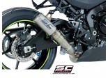 Układ wydechowy SC-PROJECT CR-T TYTAN SLIP-ON SUZUKI GSX-R1000 2017 - 2020