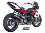 Układ wydechowy SC-PROJECT GP M2 KARBON SLIP-ON TRIUMPH STREET TRIPLE 675 / R / RX 2013 - 2016