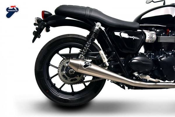 STREET TWIN 16/18 2X1 STR STAINLESS STEEL REF: T00909400SSX 