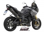 Układ wydechowy SC-PROJECT OVAL KARBON SLIP-ON TRIUMPH TIGER 1050 2007 - 2012