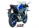 Układ wydechowy SC-PROJECT CR-T TYTAN SLIP ON YAMAHA YZF R3 2015 - 2017