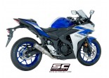 Układ wydechowy SC-PROJECT CR-T TYTAN FULL SYSTEM YAMAHA YZF R3 2015 - 2017