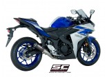 Układ wydechowy SC-PROJECT CR-T KARBON FULL SYSTEM YAMAHA YZF R3 2015 - 2017