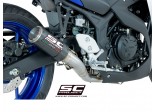 Układ wydechowy SC-PROJECT CR-T KARBON FULL SYSTEM YAMAHA YZF R3 2015 - 2017